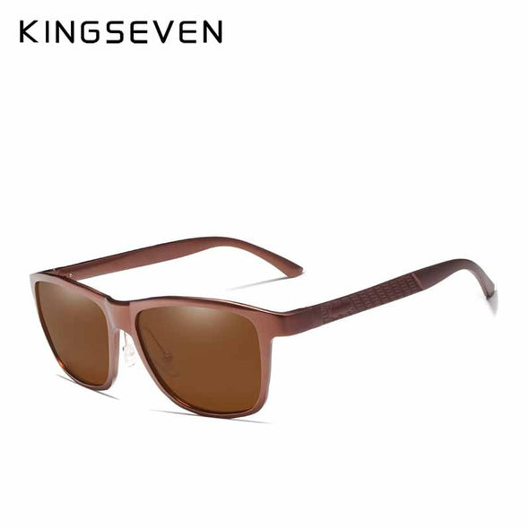 KINGSEVEN Polarized Retro Aluminum Magnesium Sunglasses Vintage