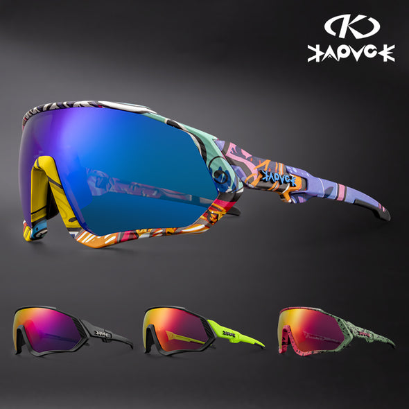 Kapvoe  Polarized Sports Cycling Sunglasses