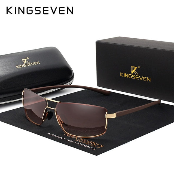 KINGSEVEN Polarized Square Frame Sunglasses - Amanda's Sunglasses and More