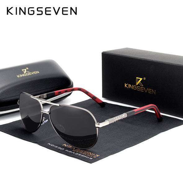 KINGSEVEN Polarized Aluminum Frame, Sunglasses - Amanda's Sunglasses and More