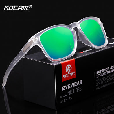 KDEAM Polarized Sunglasses Clean Look Shatter-resistant