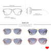 BARCUR Women's Oversized Polarized Sunglasses, UV400 Protection - Amanda's Sunglasses and More