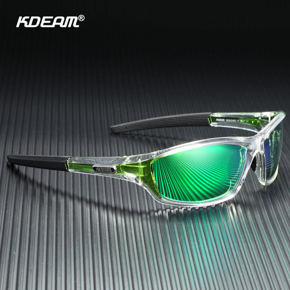 KDEAM Polarized Sports Sunglasses TR90